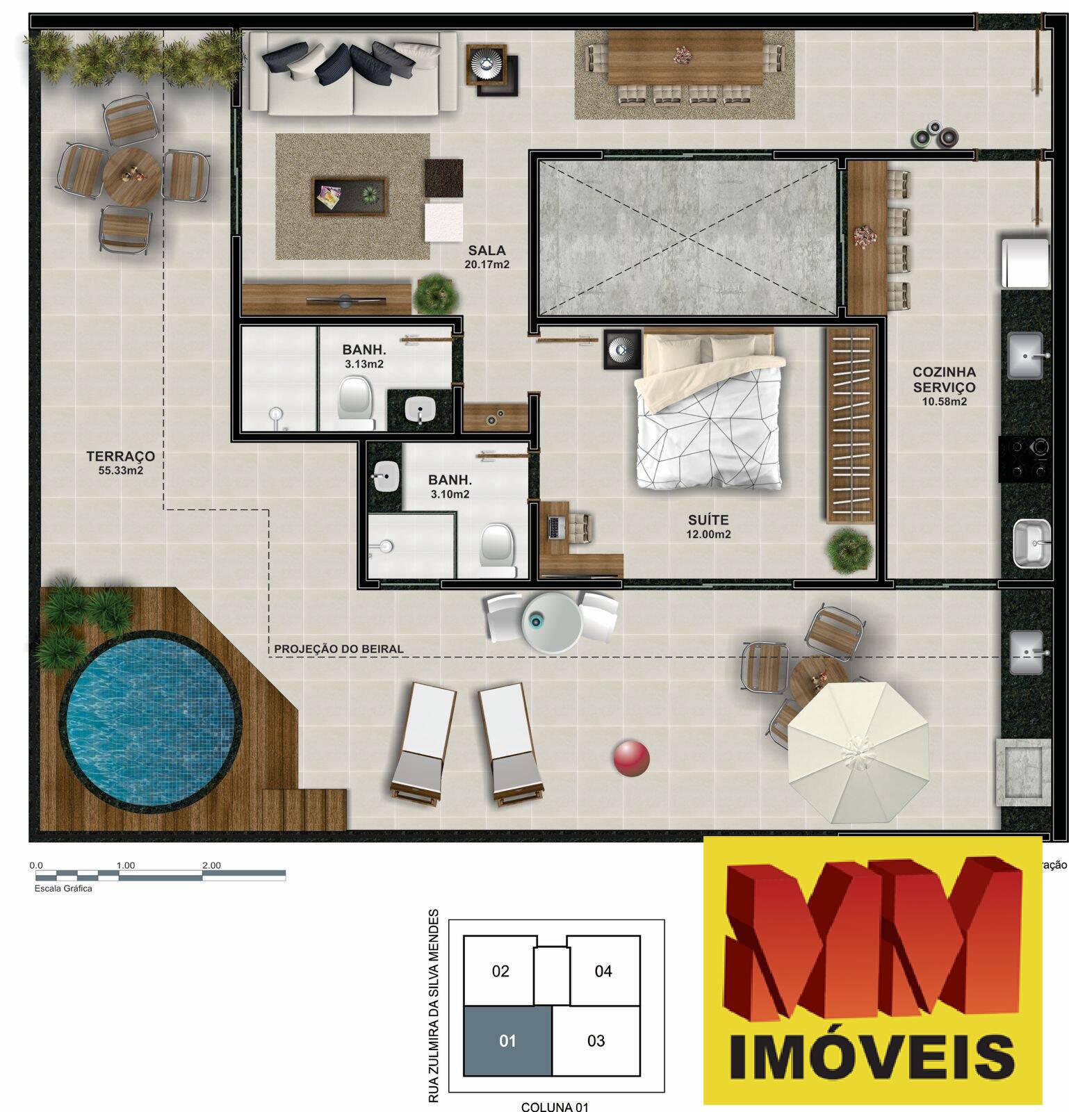 Apartamento, 1 quarto, 60 m² - Foto 11