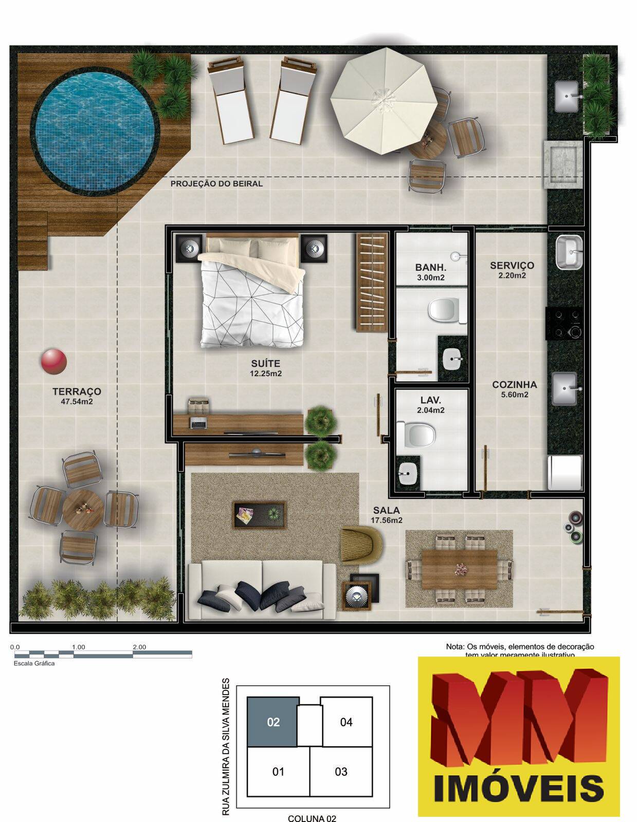 Apartamento, 1 quarto, 60 m² - Foto 12