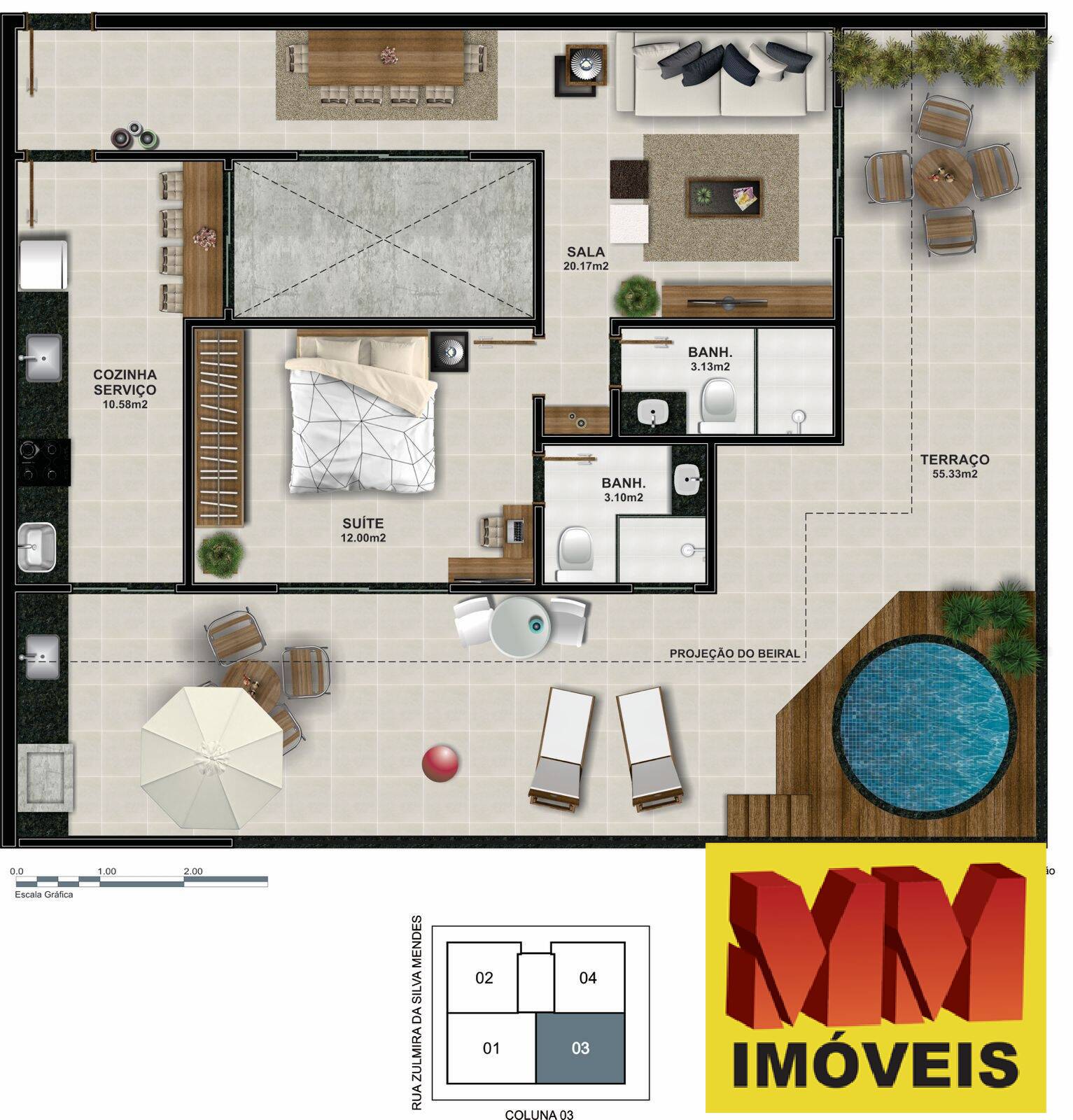 Apartamento, 1 quarto, 60 m² - Foto 13