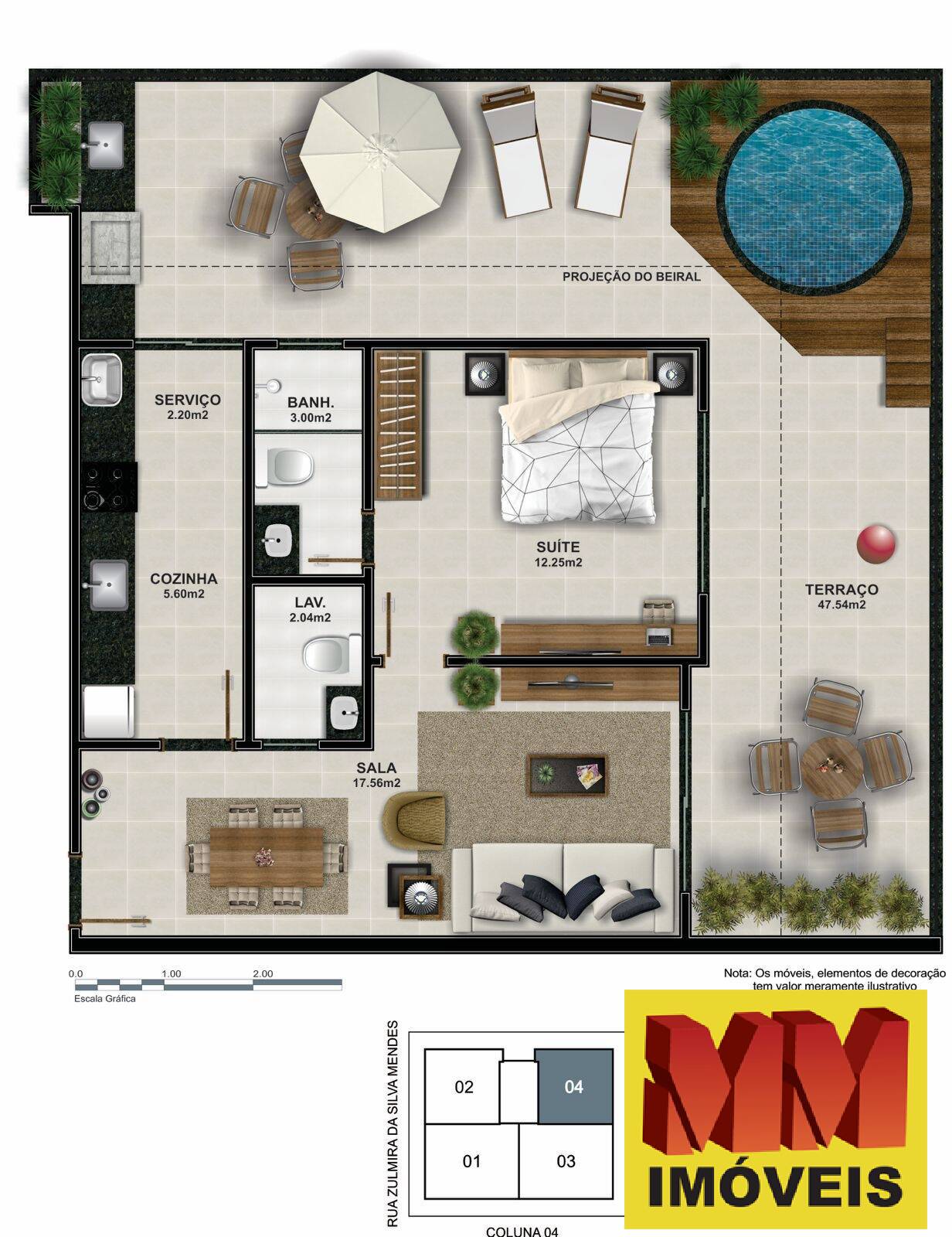 Apartamento, 1 quarto, 60 m² - Foto 14