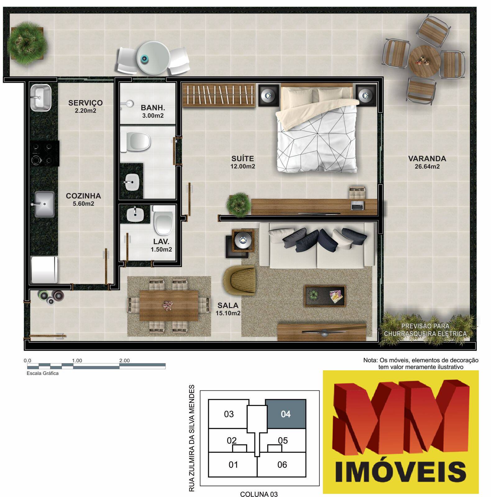 Apartamento, 1 quarto, 60 m² - Foto 18