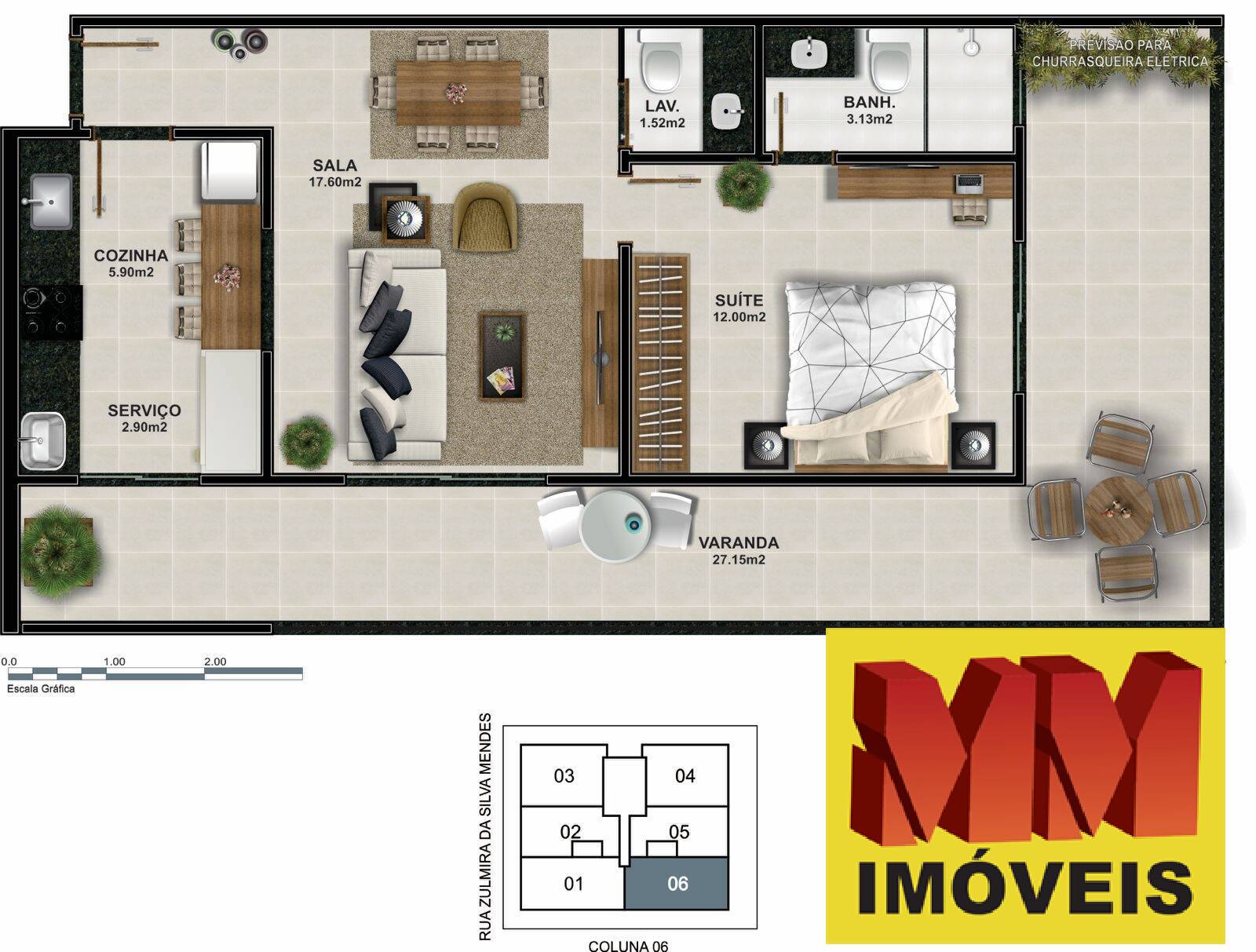 Apartamento, 1 quarto, 60 m² - Foto 20