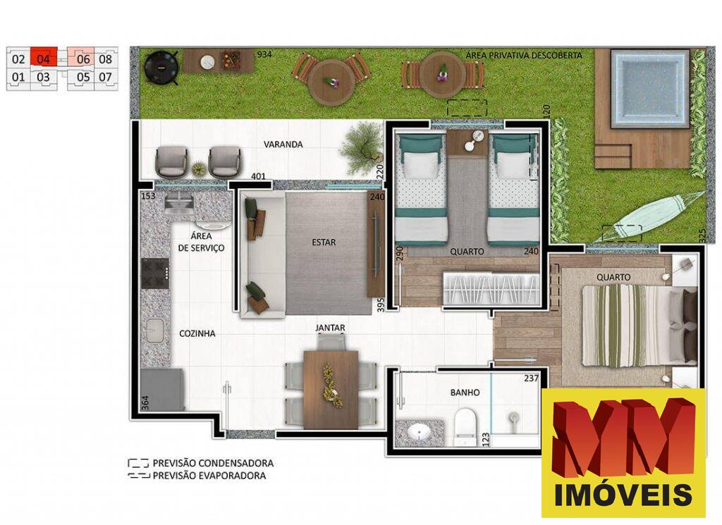 Apartamento, 2 quartos, 46 m² - Foto 26