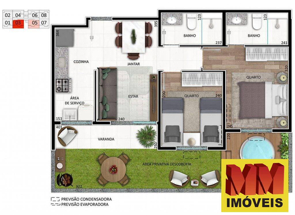 Apartamento, 2 quartos, 46 m² - Foto 25