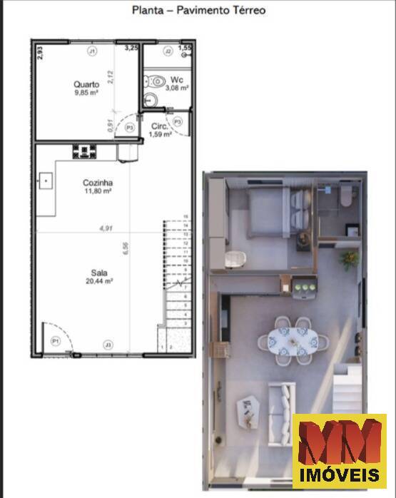 Casa à venda com 2 quartos, 75m² - Foto 25