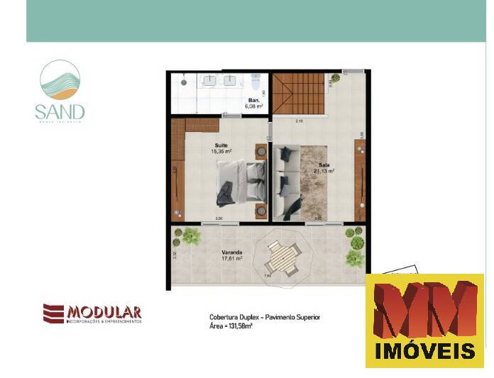 Apartamento à venda com 1 quarto, 65m² - Foto 20