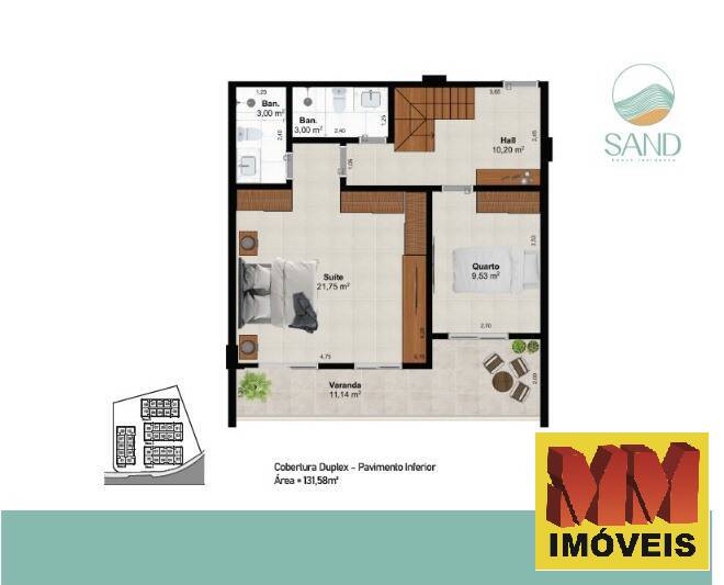 Apartamento à venda com 1 quarto, 65m² - Foto 22