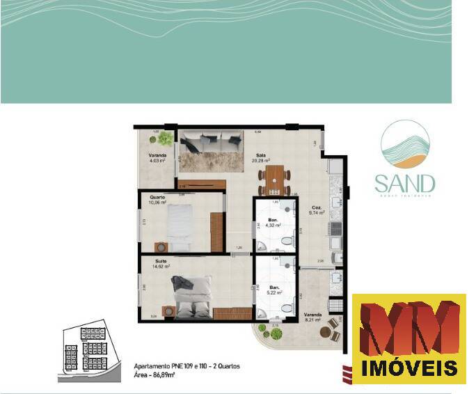 Apartamento à venda com 1 quarto, 65m² - Foto 24