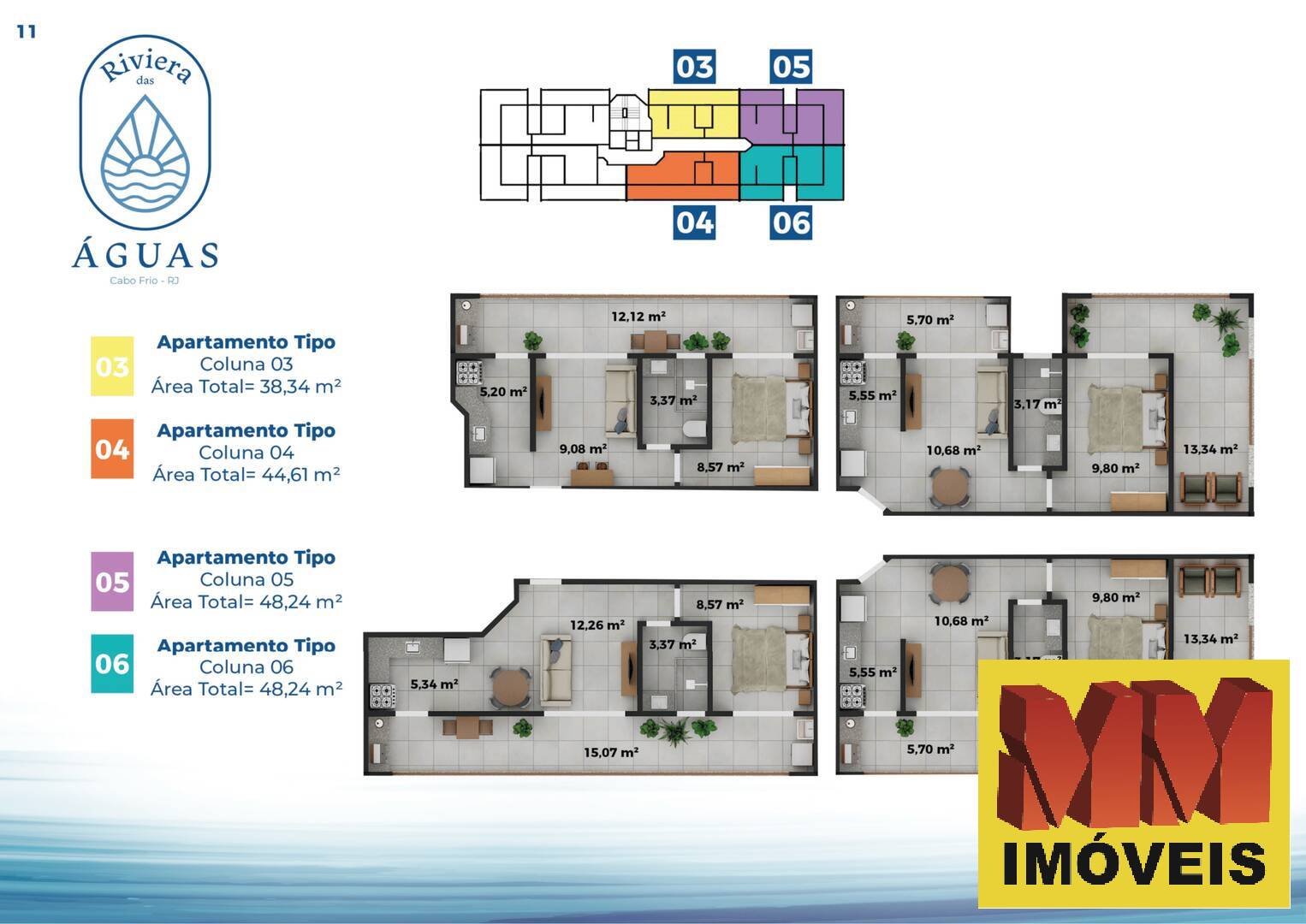 Apartamento à venda com 2 quartos, 61m² - Foto 11