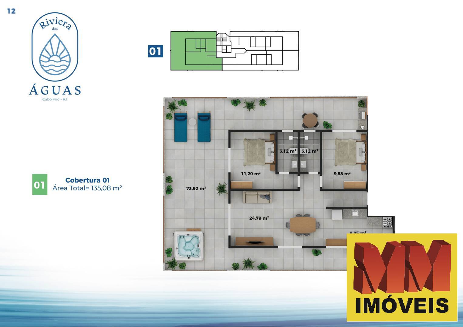Apartamento à venda com 2 quartos, 61m² - Foto 12