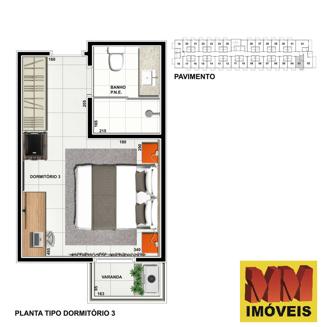 Flat/Apart Hotel à venda com 1 quarto, 25m² - Foto 12