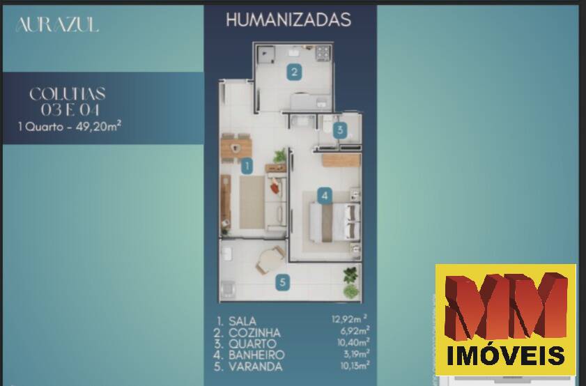 Apartamento, 1 quarto, 50 m² - Foto 21