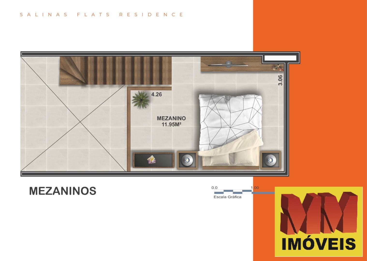 Flat/Apart Hotel, 1 quarto, 26 m² - Foto 30