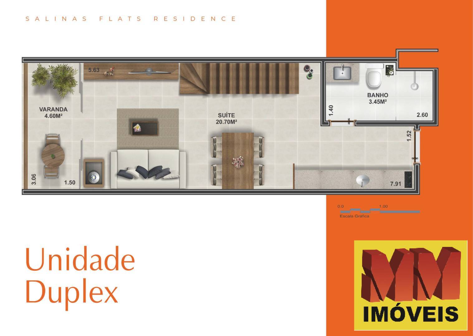 Flat/Apart Hotel, 1 quarto, 26 m² - Foto 29