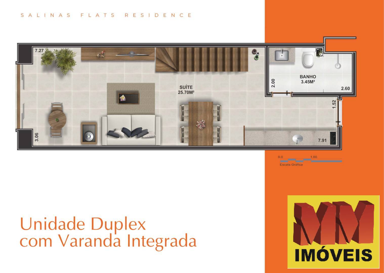 Flat/Apart Hotel, 1 quarto, 26 m² - Foto 31