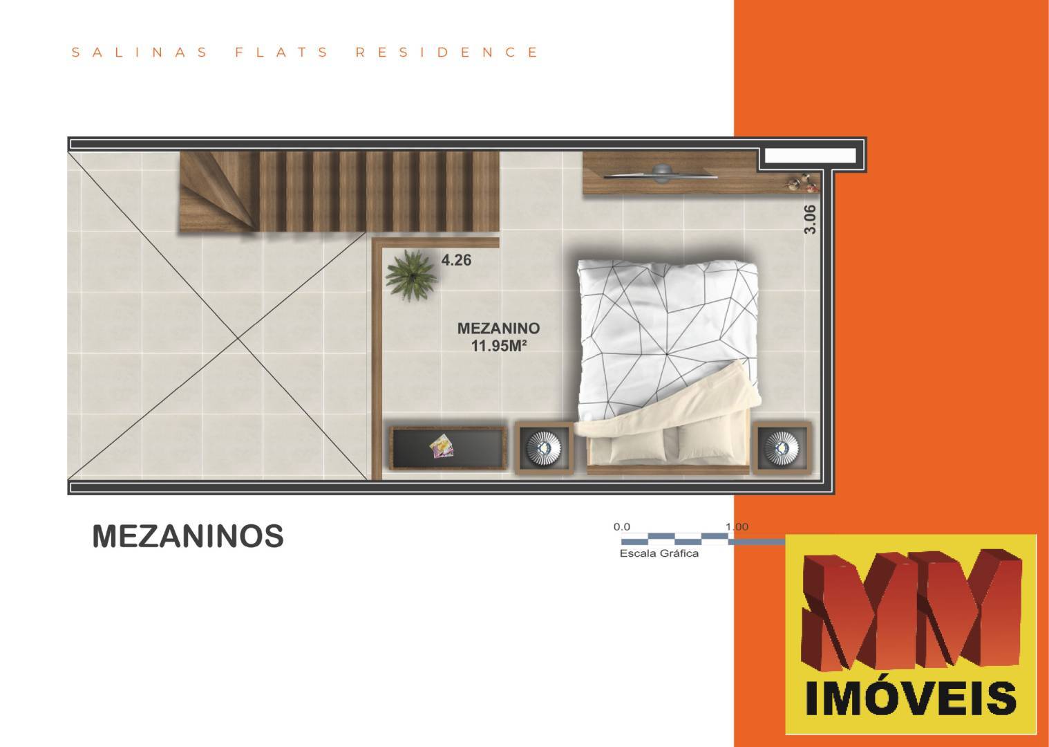 Flat/Apart Hotel, 1 quarto, 26 m² - Foto 32