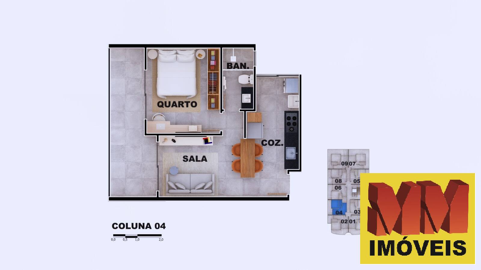 Apartamento, 1 quarto, 54 m² - Foto 15